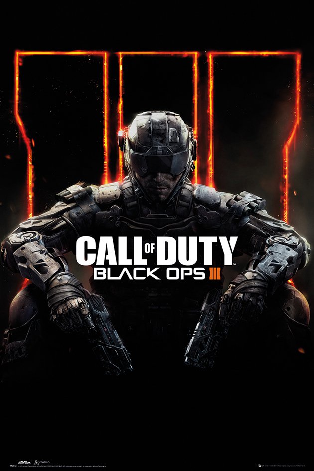 Call Of Duty Black OPS 3 Cover Kraken Posters