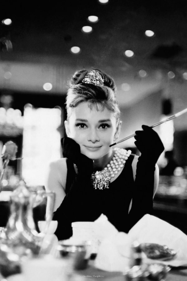 Audrey Hepburn - Breakfast at Tiffany's B&W