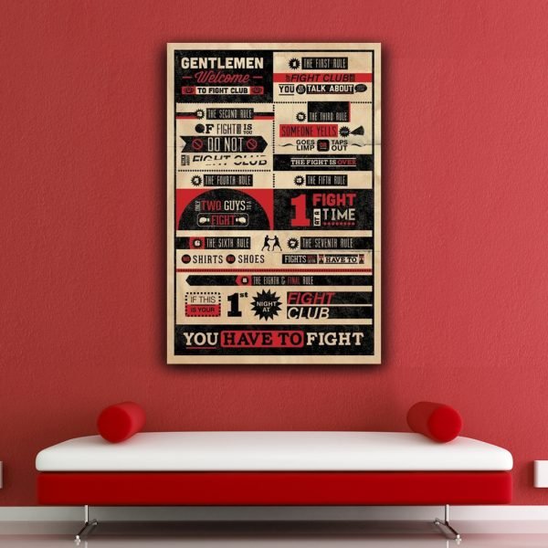 Fight Club Rules Infographic