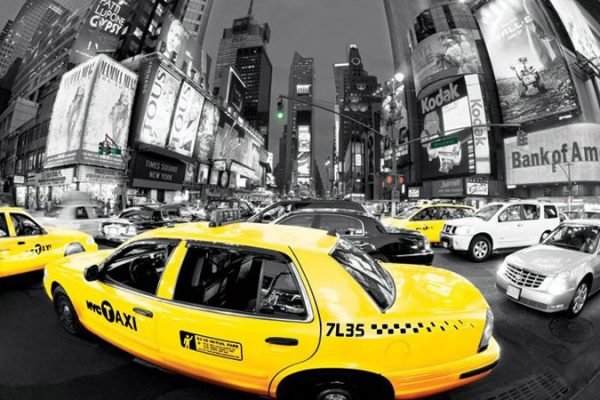 New York - Rush Hour Yellow Cab